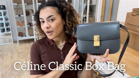 celine classic box bag light grey|celine box bag small.